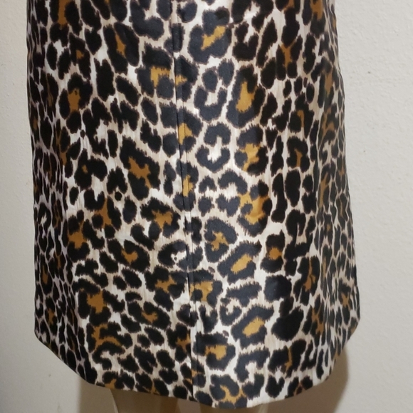 J. Crew  Animal print Mini Dress - Picture 3 of 7
